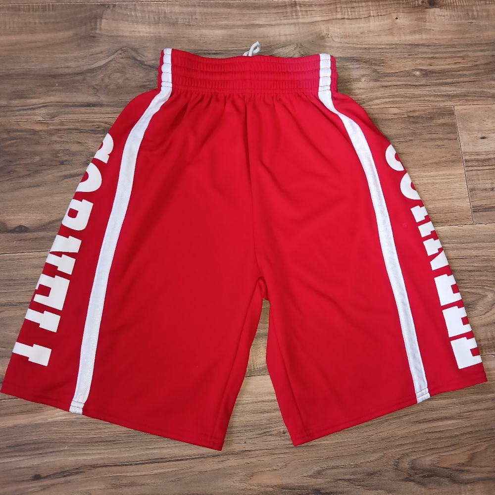 Vintage Cornell University Dodger Athletic Shorts - Size Small - Red - vtg